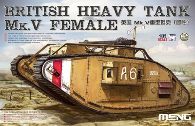 British Heavy Tank Mk. V Female 1/35 - Meng
