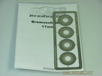 Brzdové kotouče 17mm - Bremsscheiben 17mm - SCALE PRODUCTION
