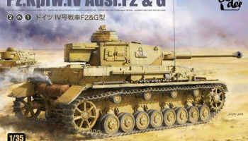 Pz.Kpfw.IV Ausf. F2 & G 1:35 - Border Model