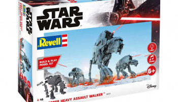 Build & Play SW 06772 - First Order Heavy Assault Walker (světelné a zvukové efekty) (1:164) - Revell
