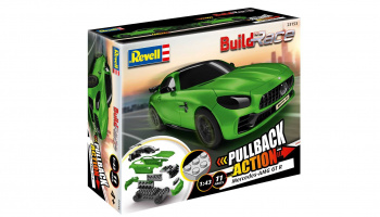 Build 'n Race auto 23153 - Mercedes-AMG GT R (zelený) (1:43) - Revell