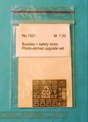 Buckles (for two seats) + Safety Lock 1/32 - REJI MODEL