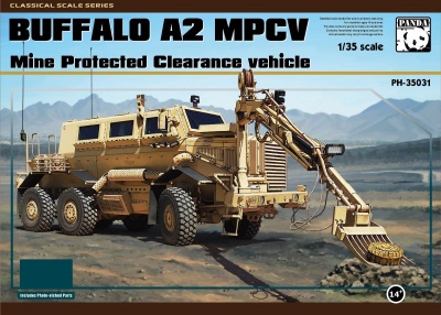 Buffalo A2 MPCV Mine Protected Clearance vehicle 1:35 - Panda Hobby