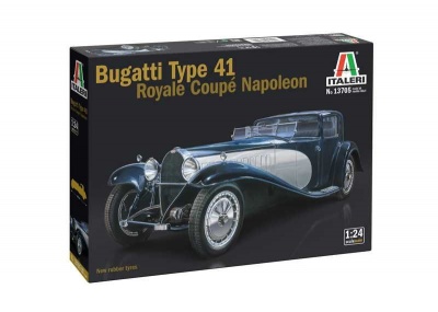 Bugatti Type 41 Royale Coupé Napoleon (1:24) Model Kit auto 13705 - Italeri