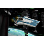 Build & Play SW 06773 - Resistance A-wing Fighter, blue (světelné a zvukové efekty) (1:44) – kopie