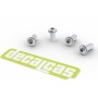 Button head hex socket screws with washer 1.0mm, 1.1mm, 1.2mm, 1.3mm and 1.4mm - Decalcas