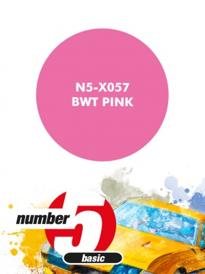 BWT Pink Paint for airbrush 30ml - Number Five