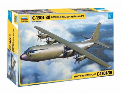 C-130 J-30 (1:72) Model Kit letadlo 7324 - Zvezda