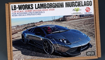 LB-Works Lamborghini Murcielago For Aoshima LP670 Models - Hobby Design