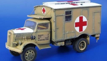 1/35 Opel Blitz 4x4 ambulance conversion set