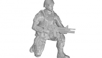 1/35 Kneeling Soldier (on right knee), US Army Inf