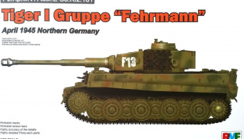 Tiger I Gruppe Fehrmann April 1945 Northern Germany - RFM