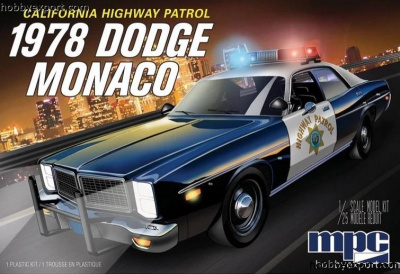 California Highway Patrol 1978 Dodge Monaco 1:25 - MPC