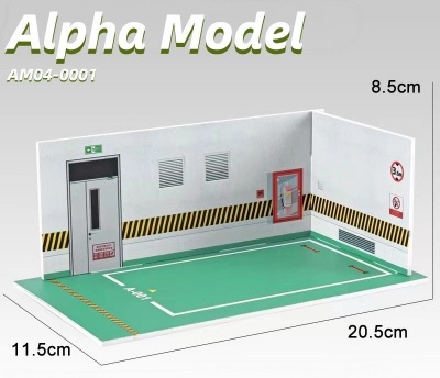 Car Model scene 1 1/24 -Alpha Model