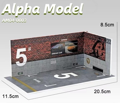 Car Model scene 3 1/24 -Alpha Model