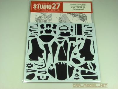 Carbon decal for YZR-M1 (2009) - Studio27