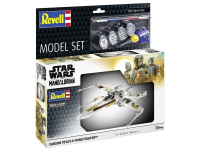 Carson Teva's X-Wing: The Mandalorian (1:57) ModelSet SW 66790 - Revell