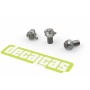 Castle nut with split pin 2.0mm, 2.25mm, 2,5mm, 3,0mm, 3,5mm - Decalcas