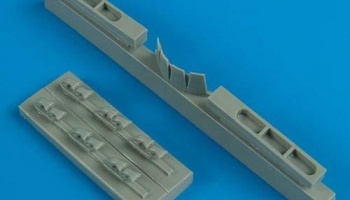 1/72 P-40M/N Warhawks exhaust & radiator flaps