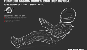 Formula Racing Driver 1988 For Meng RS-004 kit 1:12 - MENG