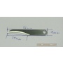 Čepel #106 řezbářská, jemně zahnutá - Blades #106 Fine Curved Edge Wood Carving Blades - MAXX