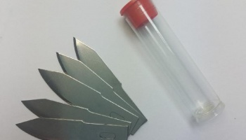 SLEVA  50% SALE - Čepele pro modelářský nůž 5 ks - 5 Blades - MAXX