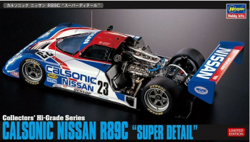 Collectors' Hi-Grade Series Calsonic Nissan R89C "Super Detail" 1/24 - Hasegawa