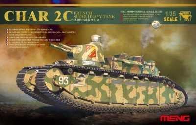 Char 2C French Super Heavy Tank (1:35) - Meng