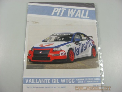 Chevrolet Cruze WTCC Vailante Gil - PIT WALL