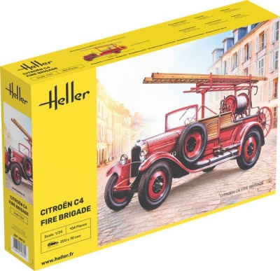 Citroen C4 Fire Brigade 1/24 - Heller