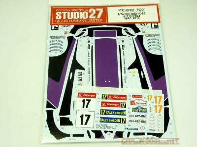 CITROËN DS3 #17 Rs.2&4 WRC (2012) 1/24 - Studio27
