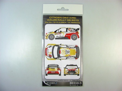 Citroen DS3 Rally Wales Rally 2013- MF-Zone-SLEVA-SALE-10%-for Heller80758