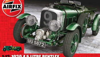 1930 4.5 litre Bentley (1:12) Classic Kit VINTAGE auto A20440V - Airfix