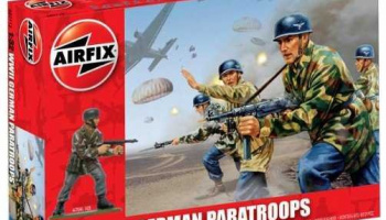 Classic Kit VINTAGE figurky - WWII German Paratroops (1:32) - Airfix