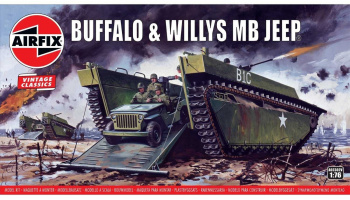 Classic Kit VINTAGE military A02302V - Buffalo Willys MB Jeep  (1:76)