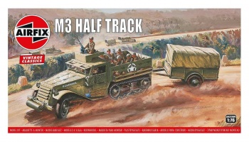 Classic Kit VINTAGE military A02318V - M3 Half Track & 1 Ton Trailer (1:76) - Airfix