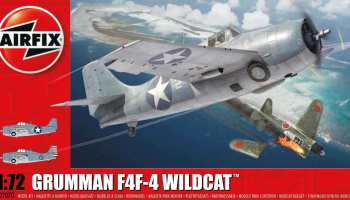 Classic Kit letadlo A02070 - Grumman Wildcat F4F-4 (1:72) - Airfix