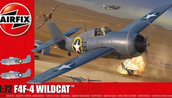 Classic Kit letadlo - Grumman F4F-4 Wildcat (1:72) _Airfix