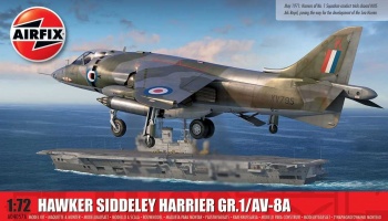 Hawker Siddeley Harrier GR.1/AV-8A (1:72) - Airfix