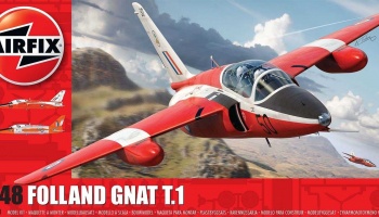 SLEVA   20%  DISCOUNT - Classic Kit letadlo A05123 - Folland Gnat (1:48) – Airfix