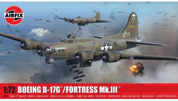 Classic Kit letadlo A08018A - Boeing B-17G / Fortress Mk.III (1:72) - Airfix