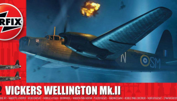 Vickers Wellington Mk.II (1:72) Classic Kit letadlo A08021 - Airfix