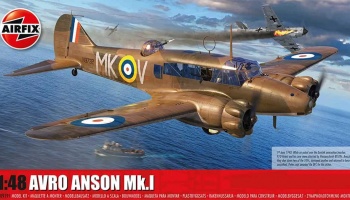 Classic Kit letadlo A09191 - Avro Anson Mk.I (1:48) - Airfix