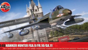 Hawker Hunter FGA.9/FR.10/GA.11 (1:48) - Airfix