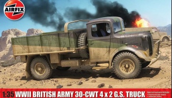 WWII British Army 30-cwt 4x2 GS Truck (1:35) -Airfix