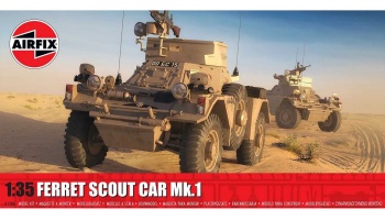 Ferret Scout Car Mk.1 (1:35) Classic Kit military A1386 - Airfix