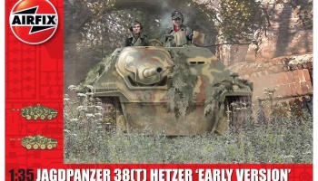 Classic Kit tank A1355 - JagdPanzer 38(t) Hetzer “Early Version” (1:35)