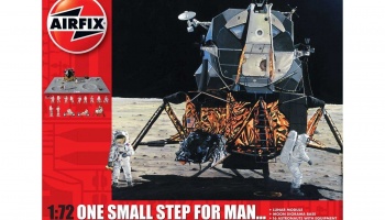 One Step for Man 50th Anniversary of 1st Manned Moon Landing (1:72) Classic Kit A50106 - Airfix