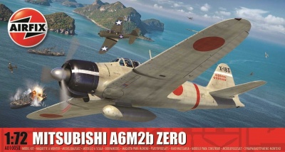 Classic Kit letadlo A01005B - Mitsubishi A6M2b Zero (1:72)