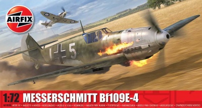 Classic Kit letadlo A01008B - Messerschmitt Bf109E-4 (1:72)